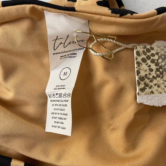 Toluca Swim Nwt Toluca Cora Midi Bikini Swimsuit Bottom Medium